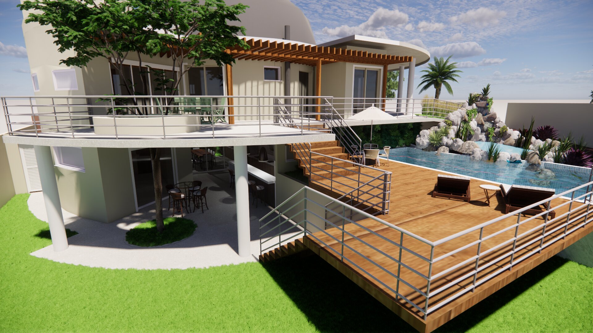 Vista do Deck